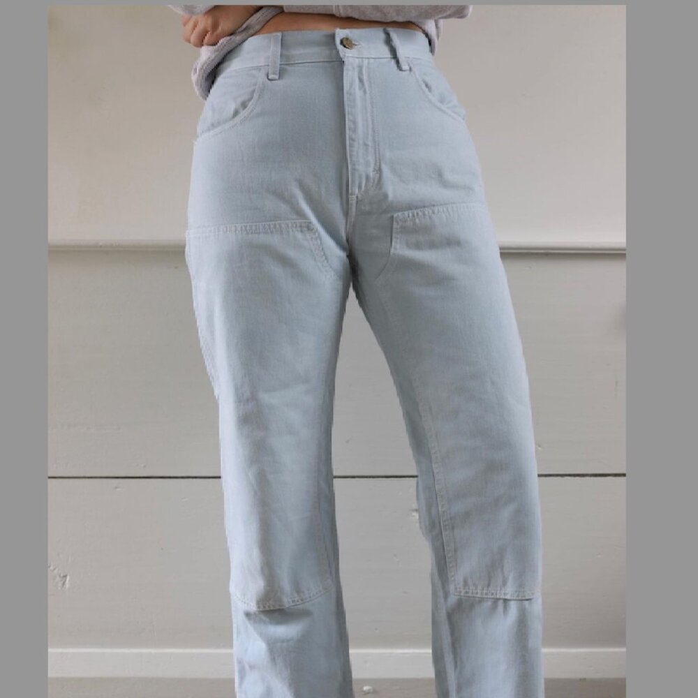 EUC Rudy Jude utility jeans - sky, RJ size 8 (waist = 20")